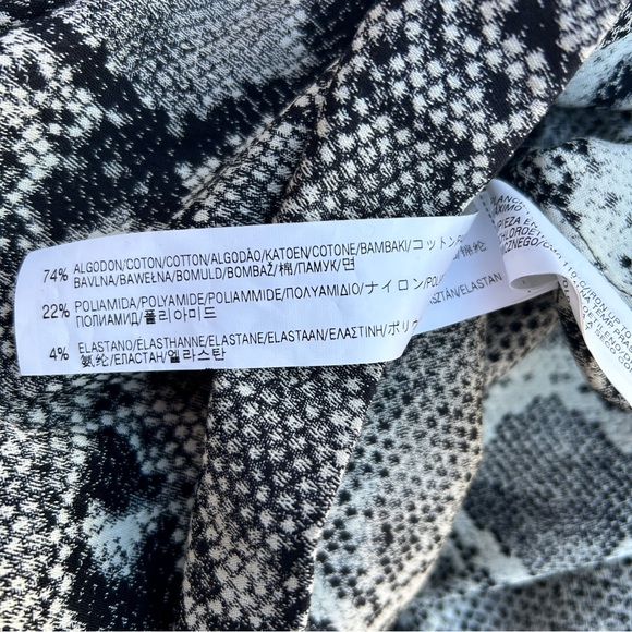 Zara Snake Sheath Dress L - Picture 5 of 5